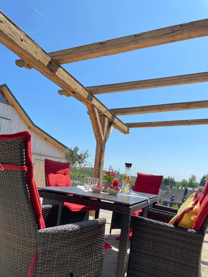 Apartment Chalet-Ferienwohnung Bergloft, 115 Qm, Wellness/Fitness/Sauna - Bergroedelhof Feilitzsch Germany